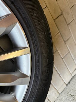 Alu kola Škoda Trinity18” stříbrné 7x18” ET 43 s pneu - 9