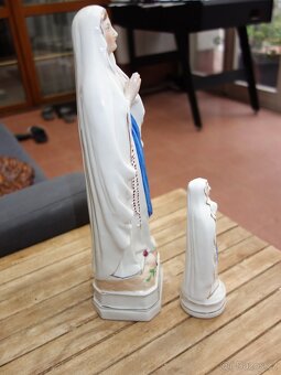 Dvě sošky - Panenka Marie Lourdská č. 2 - 9