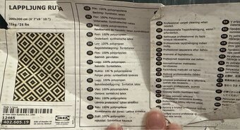 TV stolek Hemnes & koberec Lappljung Ruta | IKEA - 9