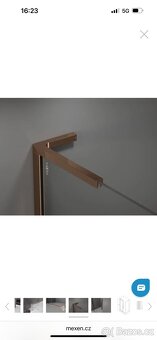 Sprchový kout 90x70 měděný,Nový - 9