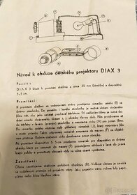 Dětský diaprojektor DIAX 3 - 9