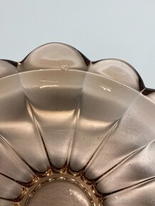 hutní sklo mísa tác retro sklo hutní mísa tác podnos talíř - 9