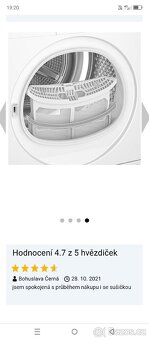 Sušička zn. Beko 1-9 kg faktura - 9