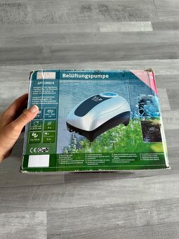 Jezírkové vzduchovací čerpadlo velké NOVÉ - 9