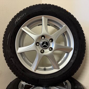 MERCEDES A/B/CLA 5x112 R16 ET44+ZIMNÍ 205/60R16 6,5/6mm - 9