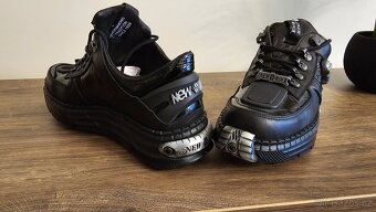 NOVÉ kožené boty New Rock - 9