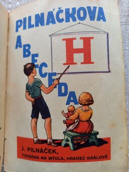 Pilnáčkova abeceda - reklamy - písmena B až H - 9