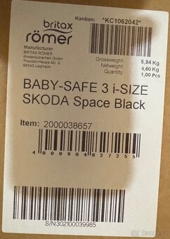 Britax Römer autosedačka + základna + podl.chladivá+zrcátko - 9
