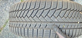 Originální Mercedes disky 8J x 19 ET32,5 + zimní pneu Contin - 9