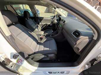 VW Golf VI 1.6tdi 2012 (ŠIBR-WEBASTO-LED-17”-SENZORY) - 9