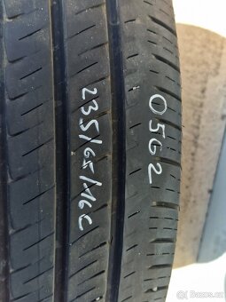 235/65/16C 2Ks Letních pneu Hankkok Vantra LT - 9