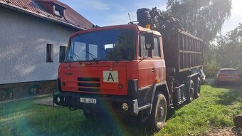 Tatra 815 hákový nosič 2x kontejner hydr. Ruka 6x6 - 9