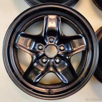 Ocelové strukturované disky Volkswagen 16" + poklice VW 16 - 9