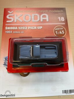 Prodám Škoda 1:43 Deagostini - 9