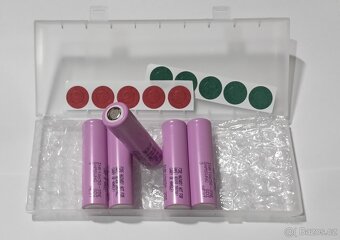Blistr 5ks baterie Li-ion SAMSUNG INR18650-35E 8A/13A NOVÉ - 9