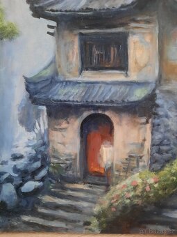 Obraz Japonsko "Starý dům" - 9