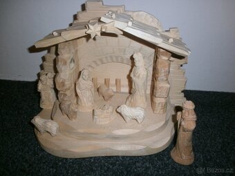 Dřevěný betlém 14B8 - 9