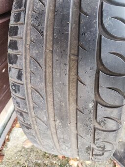 ALU kola Škoda Luxon 5x112 zánovní pneu 225/40 ZR18 - 9