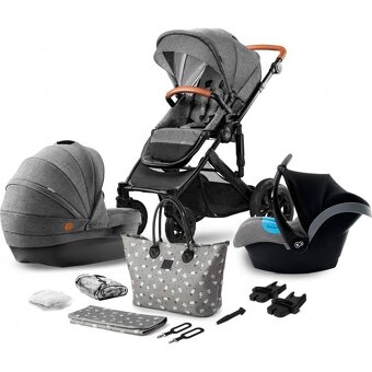 Trojkombinace kočárek Kinderkraft - 9