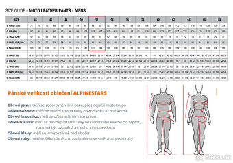 Alpinestars kombi ATEM V4 vel.52 + bonus... - 9