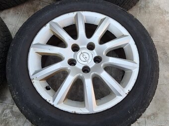 Alu kola Opel Astra H 5x110 6,5x16 205/55r16 zimní - 9