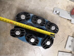 Spojovací technika, fitinky, popruhy, kolečka, nářadí,mix.. - 9