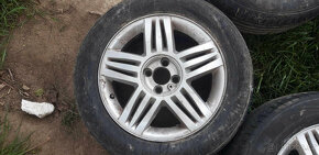 Alu kola Renault 16 - 4x100 - 205/60/16 - sleva 24.4. - 9