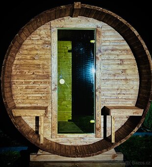 ZAHRADNÍ SUDOVÁ SAUNA 240cm DIY 2KR - 9