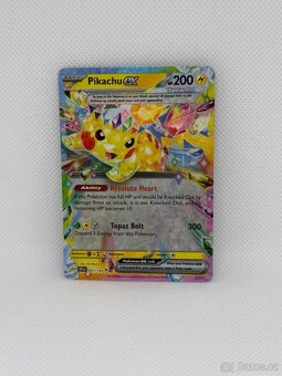 Pokémon karta Pikachu ex 057/191 – Surging Sparks – ORIGINÁL - 9
