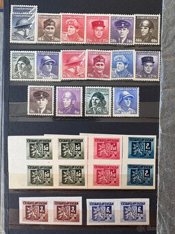 Sbírka známek z období Protektorátu a poválečného ČSR - 9