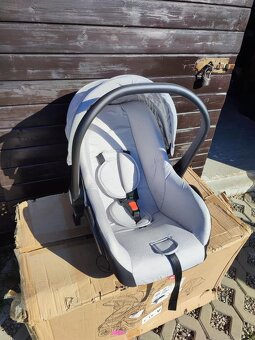 Nový kombinovaný kočárek 3v1 (růžový) - 9