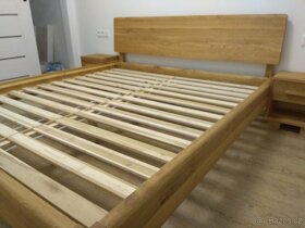 Masívna dubová posteľ Elegant + 2 stolíky zdarma, od 730€ - 9
