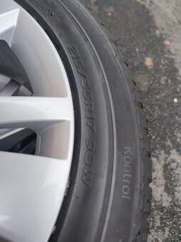 Alu kola 5x112 R17 215/55 - 9