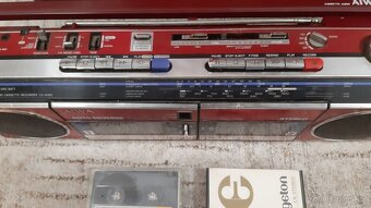 Radiomagnetofon aiwa a panasonic...celkem 1800 za oba - 9