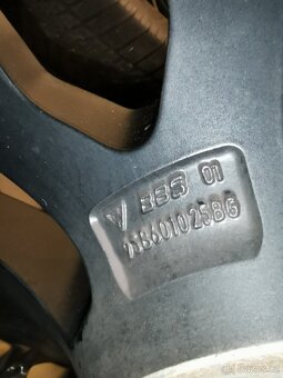 Originální alu kola na Porsche Macan zimní 20" - 9
