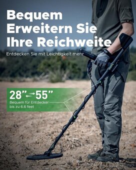 Detektor kovů Hazlewolke DD60 - 9