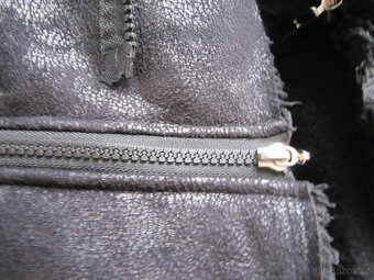 Dvě bundy v jedné, vzhled semiše, vel. S/M, podzimní/zimní - 9