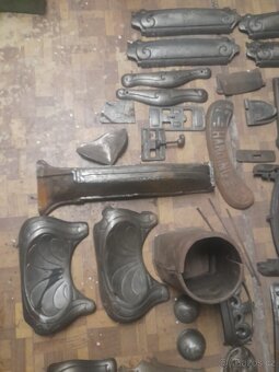 Prodám jednotlivé díly na Americká kamna Harding 12 - 9