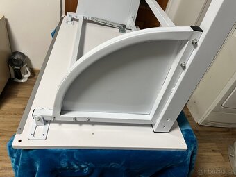 Dětský rostoucí psací stůl, bílý - 9