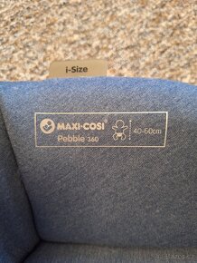 Autosedačka Maxi-Cosi Pebble 360 - 9