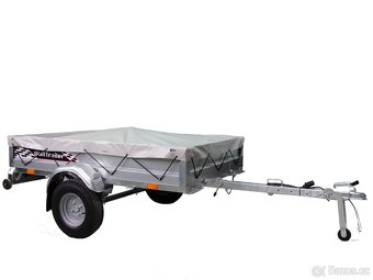 Multifunkční SKLÁDACÍ přívěs - složený 38 cm, 130 km/h - 9