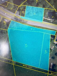 Prodáme stavební pozemky v části obce Slaná, Bořkov, Semily. - 9