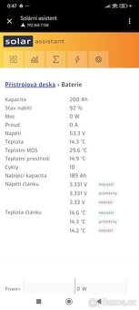 Prodám baterie lifepo4 10.24kwh - 9
