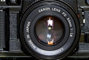 Canon A1 + DATA Back + FD 1,8/50mm TOP STAV - 9