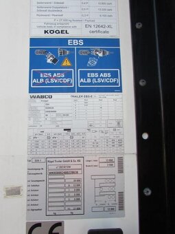 Predám náves KOGEL SN 24 Mega BL-346 YL - 9