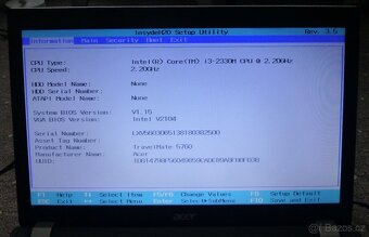 Notebook - Acer TravelMate 5760-2334G50Mnsk - 9