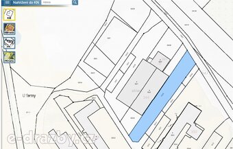 Stavební pozemek 2172 m2 určený pro komerční výstavbu, obec - 9
