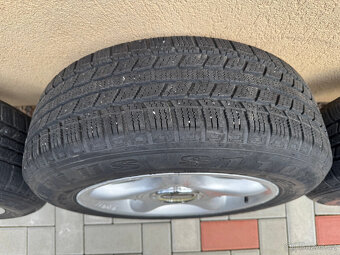Alu kola Zender 15" 4x100, 7Jx15 ET35, zimní pneu 185/65/15 - 9