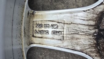 Originální alu kola 16" 5x112 na VW, Škoda - 9