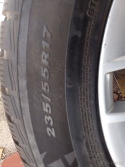 Zimní 235/55 R17 s ALU Audi 8Jx17 ET43 - 9